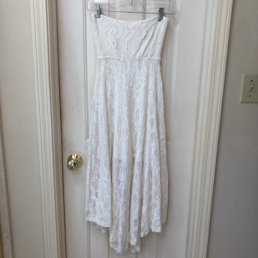 Nightcap by Carisa Rene White Lace Dress, Size S - Picture 2 of 13